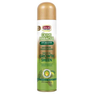 African Pride Olive Miracle Sheen Spray 8 oz