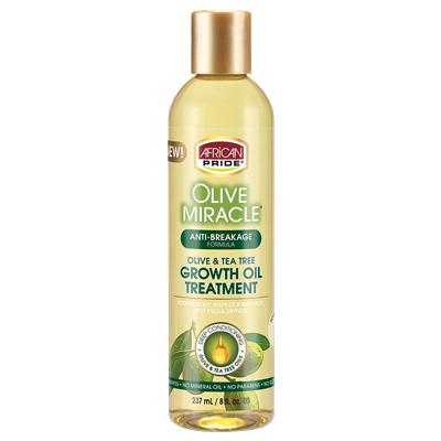 African Pride Olive Miracle Growth Oil Max Strength 8 oz
