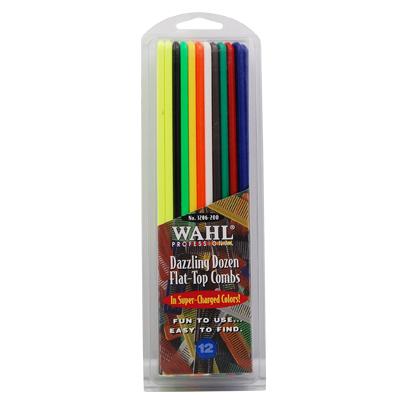 Wahl Colored Large Styling Combs 12 Pack 3206-200