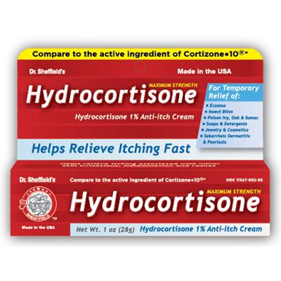 Dr.Sheffield'S Hydrocortizone Cream 1 oz(CS/24)(Cortizone 1