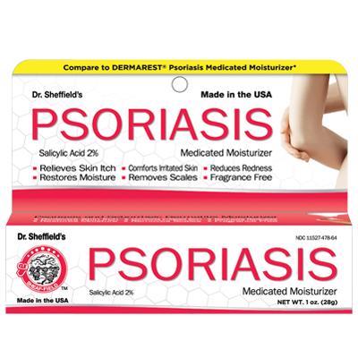 Dr.Sheffield'S Psoriasis Cream 1 oz (CS/24) (Dermarest)