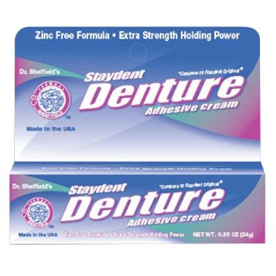 Dr.Sheffield'S Denture Adhesive Cream .85 oz (CS/24) (Fixode