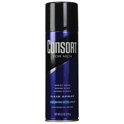 Consort Hair Spray 8.3oz Aerosol Extra Hold Unscented