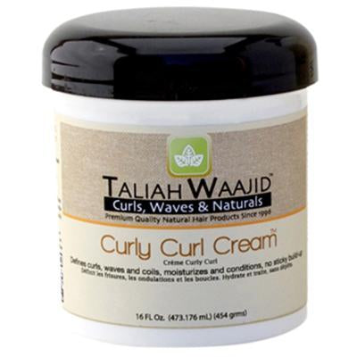 Taliah Waajid Curly Curl Cream 16 oz (CS/6)