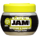 LET'S JAM MEGA HOLD MOISTURE & SHINE GEL 9 OZ (CS/6)