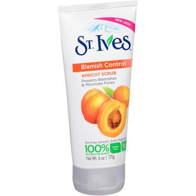 St.Ives Apricot Scrub 6 oz Blemish Control (CS/6)