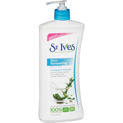 St.Ives Lotion 21oz Renewing Collagen Elastin Lotion (CS/4