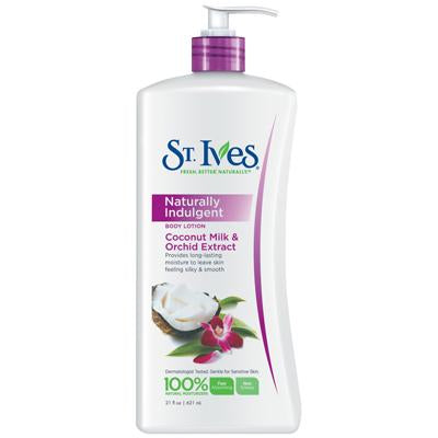 St.Ives Lotion 21oz Naturally Coconut Milk & Orchid (CS/4)