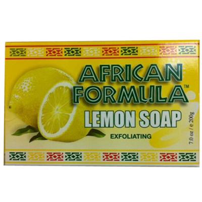 African Formula Exfoliating Lemon Soap 7 oz / 200 Gr