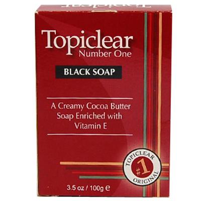 Topiclear Black Soap 3.5 oz 100 Gr