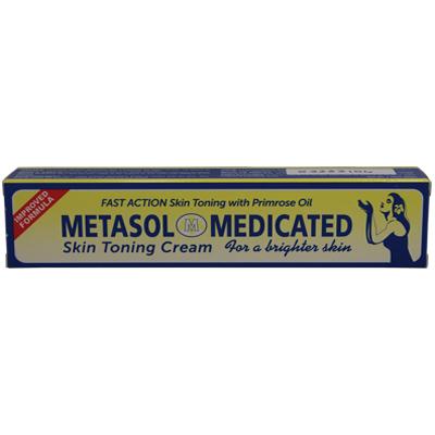 METASOL MEDICATED SKIN TONING CREAM 1.76 oz NON HQ #53333106