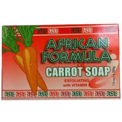 African Formula Exfoliating Carrot Soap 7 oz / 200 Gr