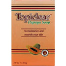 Topiclear Papaya Soap 3 oz/85 Gr