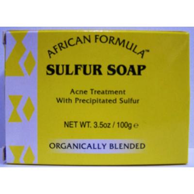 African Formula Sulfur Soap 3.5 oz/100 Gr (DL/6)