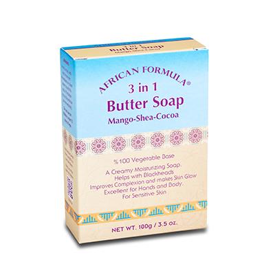 African Formula Soap 3.5 oz Mango/Shea/Cocoa Butter 3 In