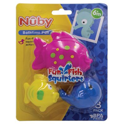 Nuby Bath Squirters (3 Pk) DL/3