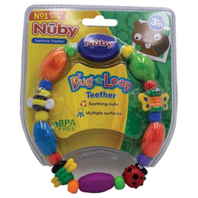 Nuby Baby Teether Bug A Loop (DL/4)
