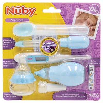 Nuby Baby Medical Kit Deluxe W/Thermometer (DL/4)