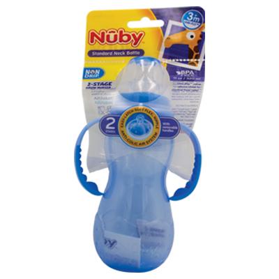 Nuby Baby Bottle 11 oz 2 Handle (DL/3)