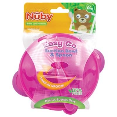 Nuby Baby Feeding Bowl & Spoon Set Suction (DL/3)