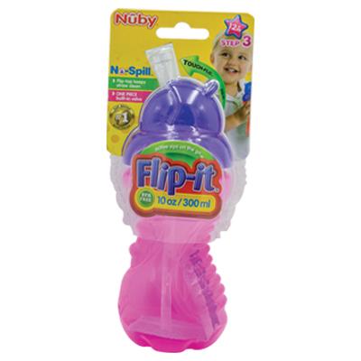 Nuby Baby Cup 10 oz Flip It 1 Pk (DL/2)