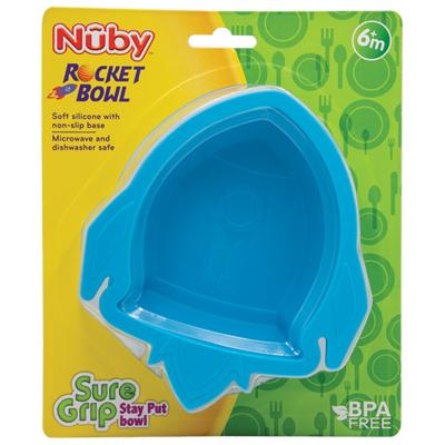 Nuby Sure Grip Rocket Bowl (DL/2)