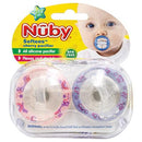 Nuby Baby Pacifier Softees Cherry Med 6-12 Mnth (DL/4)