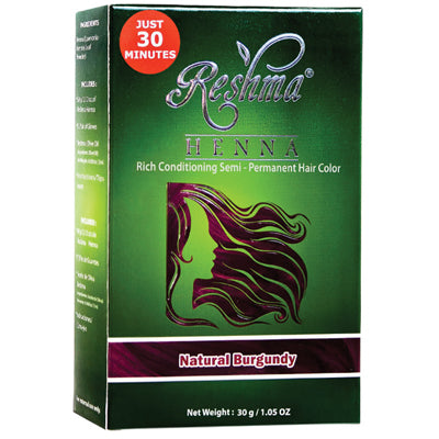 Reshma 30 Minute Henna Hair Color Burgundy