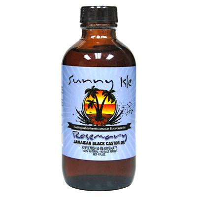 Sunny Isle Jamaican Black Castor Oil Rosemary 4 oz(CS/6
