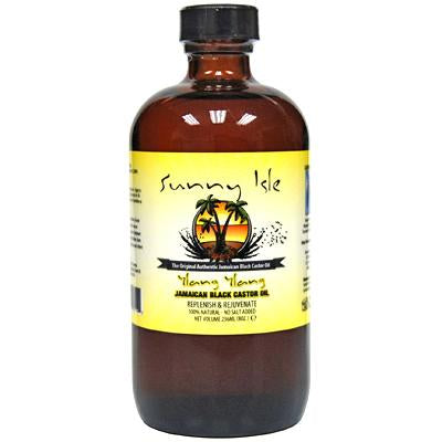 Sunny Isle Jamaican Black Castr Oil Ylang Ylang 8 oz (CS/6)