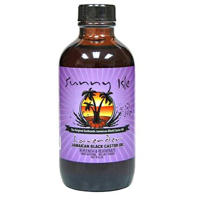 Sunny Isle Jamaican Black Castor Oil Lavender 4 oz(CS/6