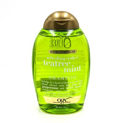 Ogx Xtra Strength Tea Tree Mint Shampoo 13oz (CS/4)