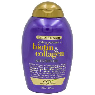 Ogx Biotin & Collagen Extra Strength Shampoo 13oz (CS/4)
