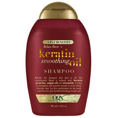 Ogx Keratin Smoothing Oil Extra Strength Shampoo 13oz (CS/4)