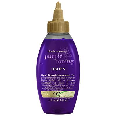 Ogx Blonde Enhance Purple Fig & Iris Toning Drops 4oz (CS/6)