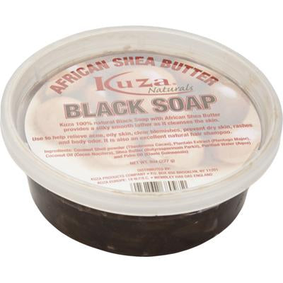 Kuza African Shea Black Soap 8oz (CS/12)