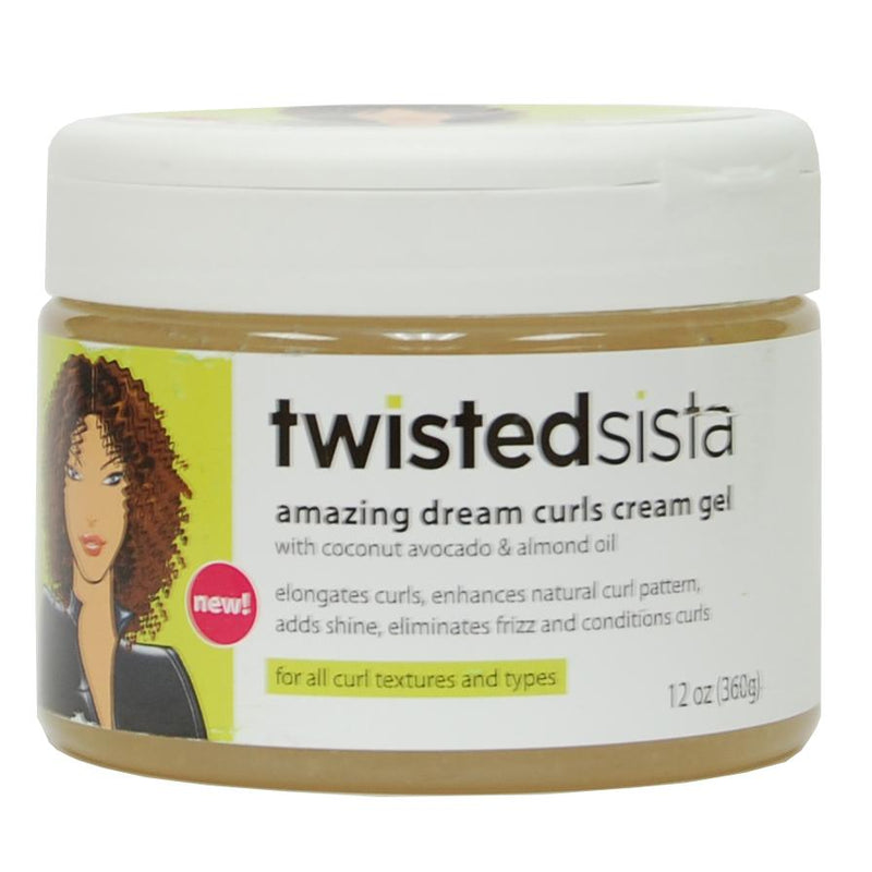 Twisted Sista Amazing Dream Curls Cream Gel 12 oz (CS/6)