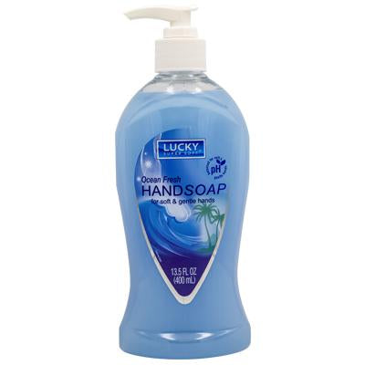 Lucky Super Soft Mermaid Liq Soap 13.5oz Ocean Fresh (CS/1
