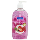 Lucky Super Soft Clear Liquid Soap 14oz Strawberries (CS/12