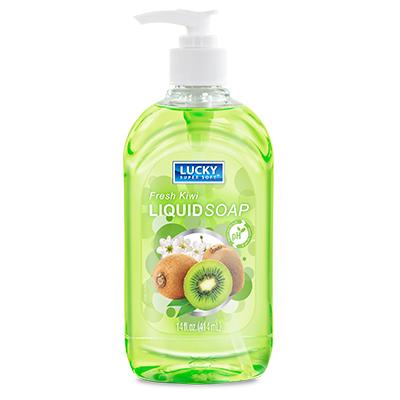 Lucky Super Soft Clear Liquid Soap 14oz Kiwi (CS/12)