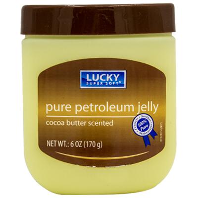 Lucky Super Soft Petroleum Jelly 6 oz Cocoa Butter