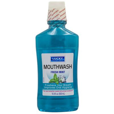 Lucky Super Soft Mouthwash 16.9oz Ice Cool Mint