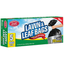 HOME SELECT TRASH BAGS 39 GL BLACK 5 CT (CS/24)