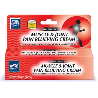 Lucky Super Soft Muscle & Joint Pain Relieving Cream 1.5 oz