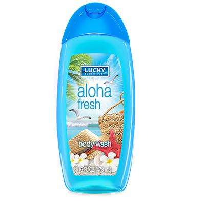 Lucky Super Soft Body Wash 16oz Aloha Fresh