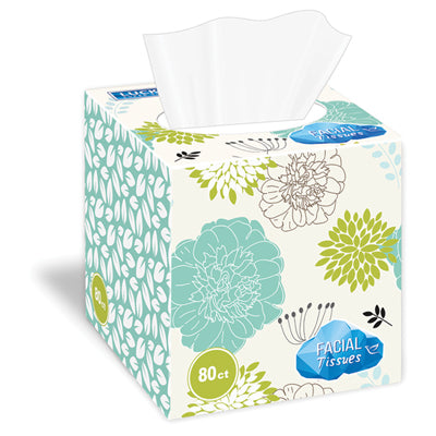 LUCKY SUPER SOFT FACIAL TISSUES CUBE BOX 100's