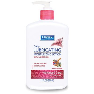 LUCKY SUPER SOFT LUBRICATING   LOTION 12oz ADV.THERAPY(cs/12)