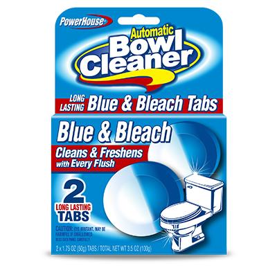 Powerhouse Blue/Bleach Toilet Bowl Tablets (12EA/Dsp)