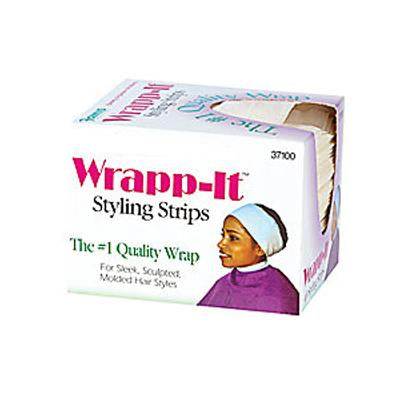 Wrapp-It Styling Strips 40'S White