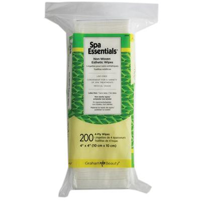 GRAHAM BEAUTY SPA ESSENTIALS NON WOVEN ESTHETIC WIPES 200'S